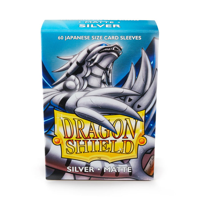 Dragon Shield Japanese Matte Silver ‘Stegazill’ – (60ct)