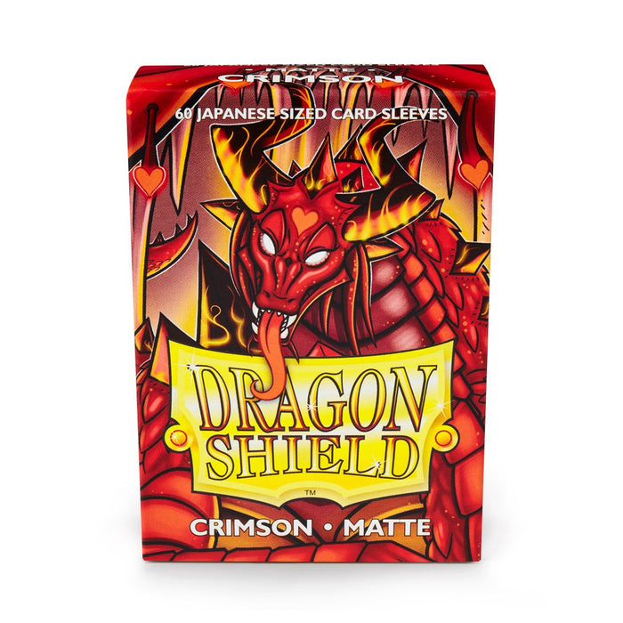 Dragon Shield Japanese Matte Crimson ‘Elohaen’ – (60ct)