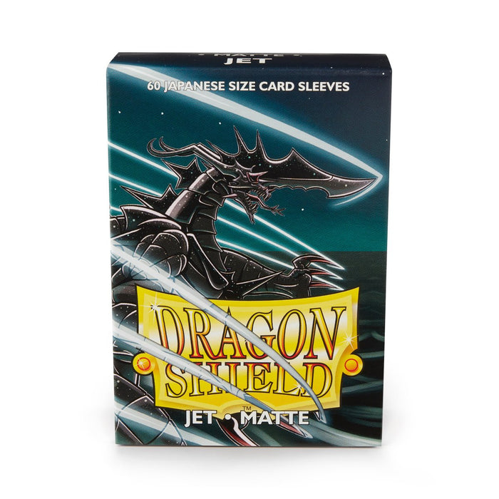 Dragon Shield Japanese Matte Jet ‘Extanium’ – (60ct)