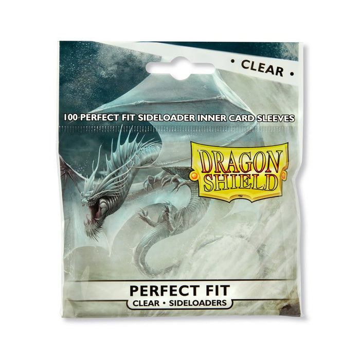 Dragon Shield Standard Perfect Fit Toploader Clear ‘Sanctus’ – (100ct)
