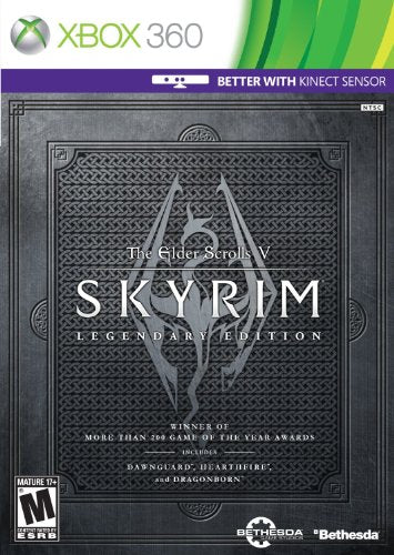 Skyrim Legendary Edition - Xbox 360