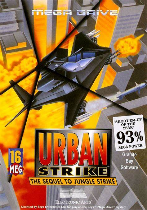 Urban Strike Boxed - Mega Drive