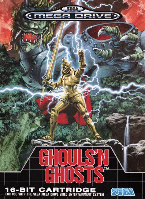 Ghouls n Ghosts - Boxed with Manual - Mega Drive