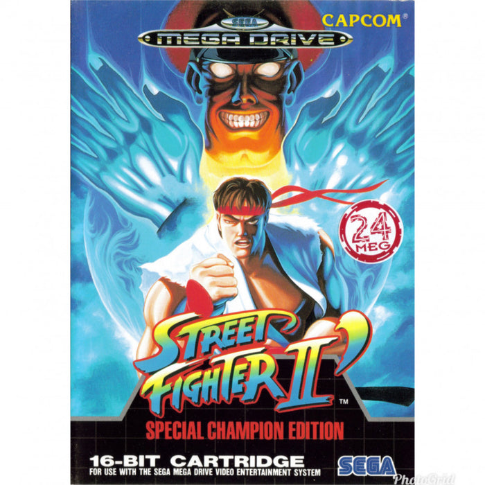 Street Fighter 2 Special Champion Edition - Mega Drive