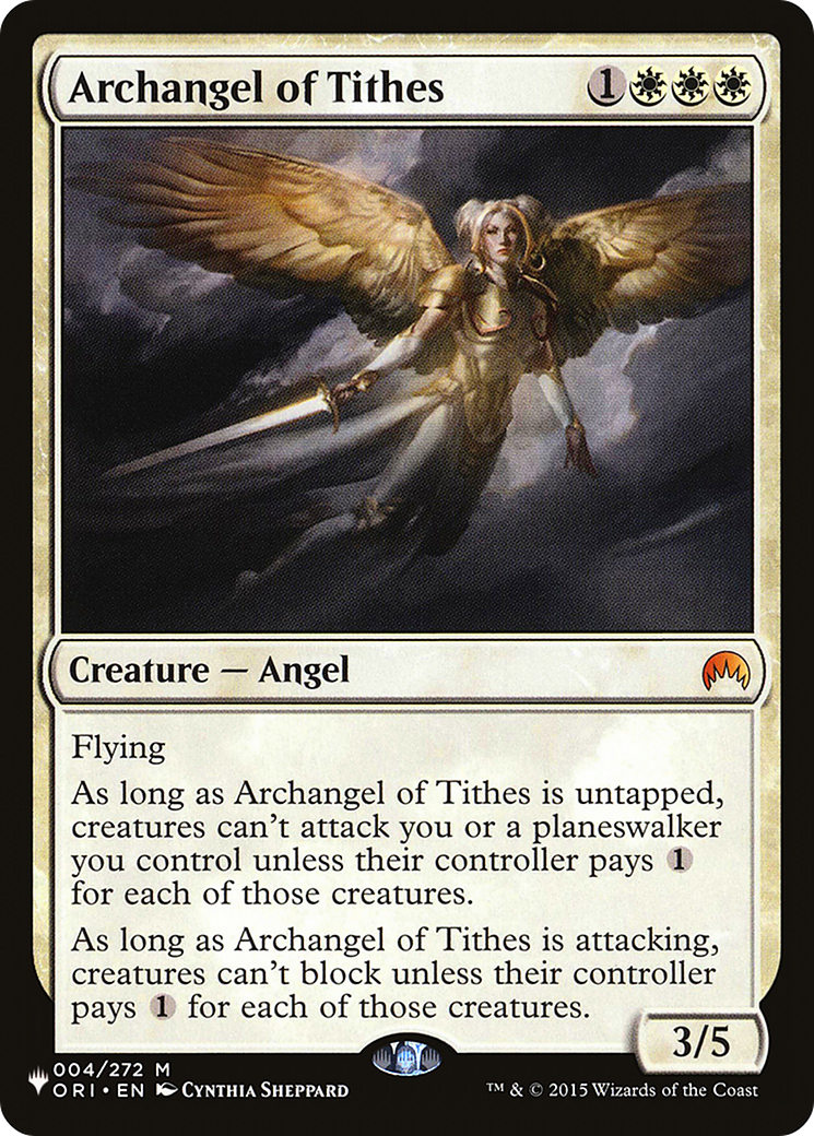 Archangel of Tithes [Secret Lair: Angels] | Yard's Games Ltd