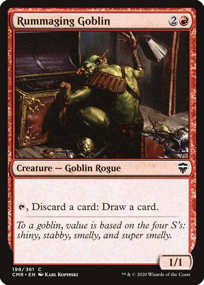 Rummaging Goblin [Commander Legends] | Yard's Games Ltd