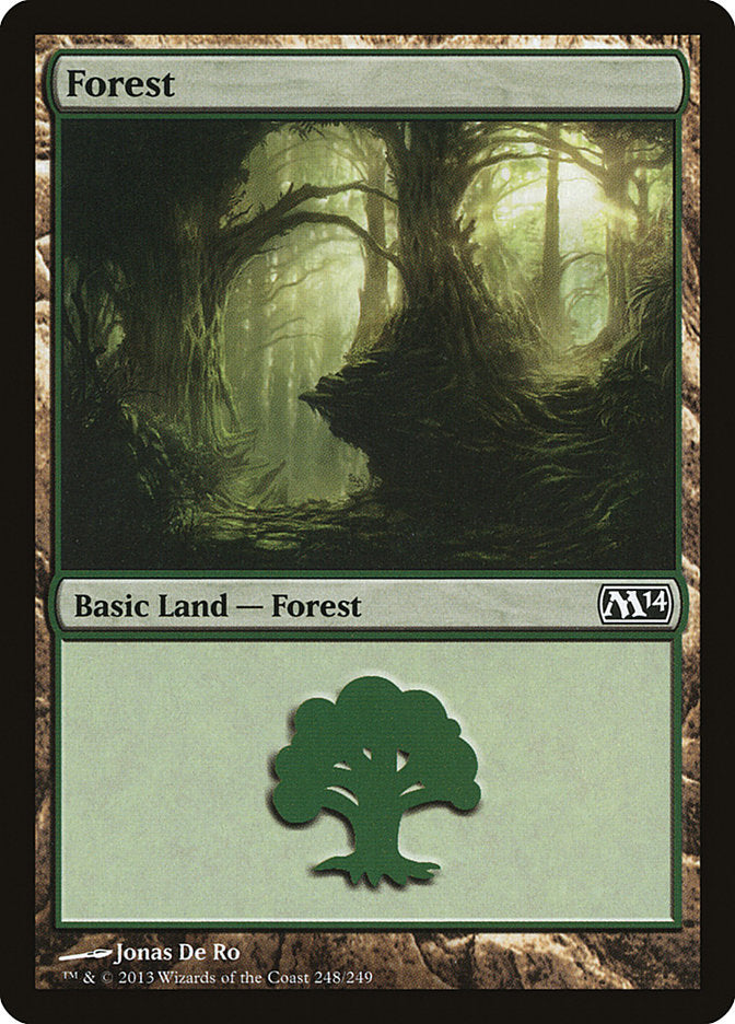 Forest (248) [Magic 2014] | Yard's Games Ltd