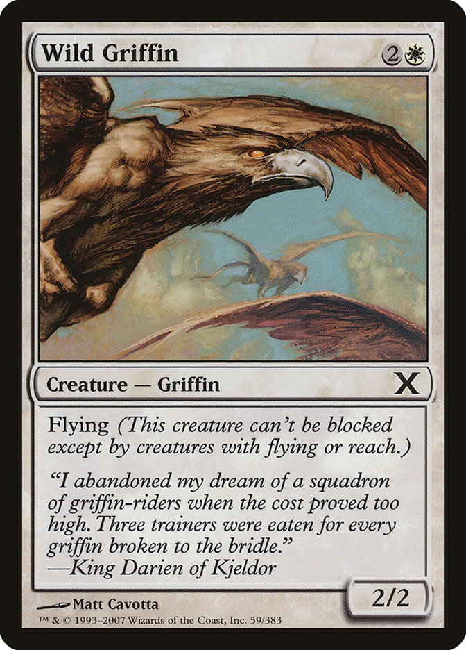 Wild Griffin [Tenth Edition] | Yard's Games Ltd