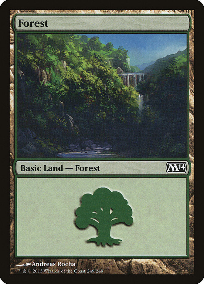 Forest (249) [Magic 2014] | Yard's Games Ltd