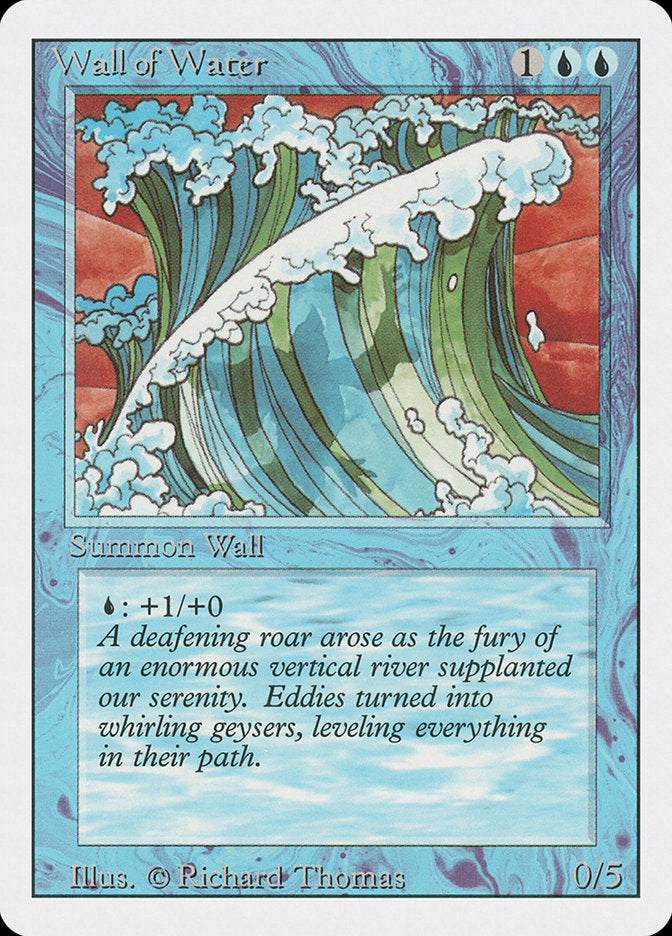Wall of Water [Revised Edition] | Yard's Games Ltd