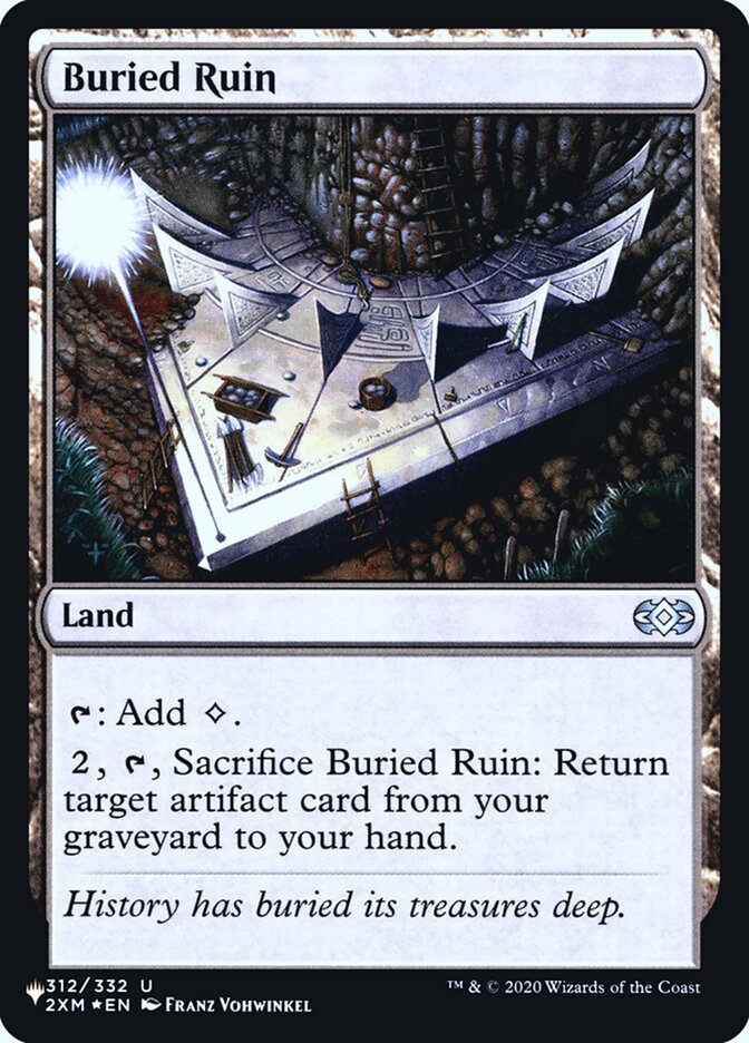 Buried Ruin [Secret Lair: Heads I Win, Tails You Lose] | Yard's Games Ltd