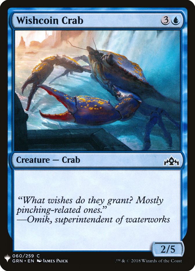Wishcoin Crab [Mystery Booster] | Yard's Games Ltd