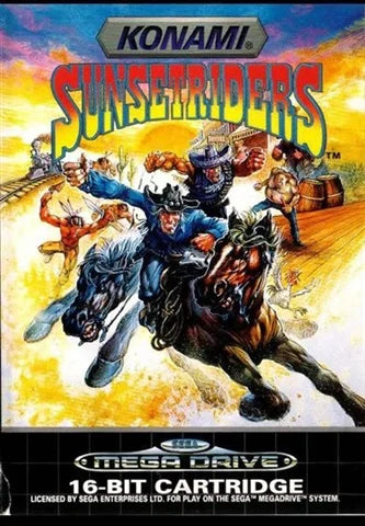Sunset Riders - Mega Drive [Boxed]