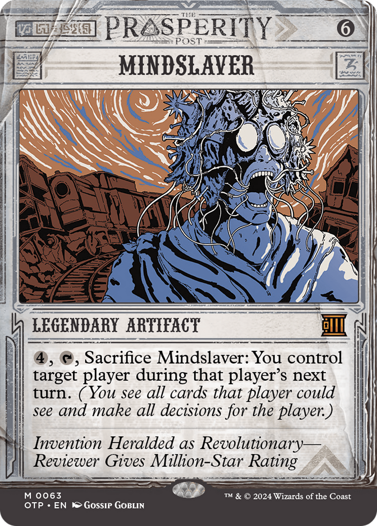 Mindslaver [Outlaws of Thunder Junction: Breaking News] | Yard's Games Ltd