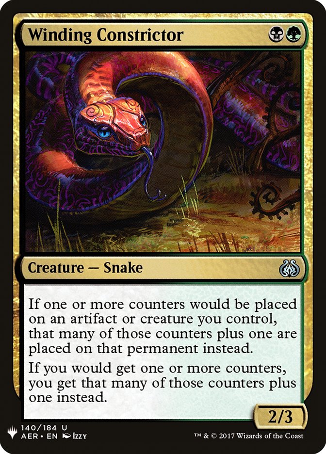 Winding Constrictor [Mystery Booster] | Yard's Games Ltd
