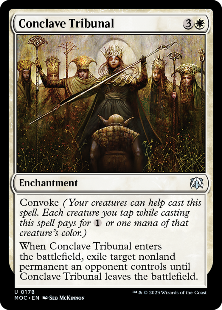 Conclave Tribunal [March of the Machine Commander] | Yard's Games Ltd