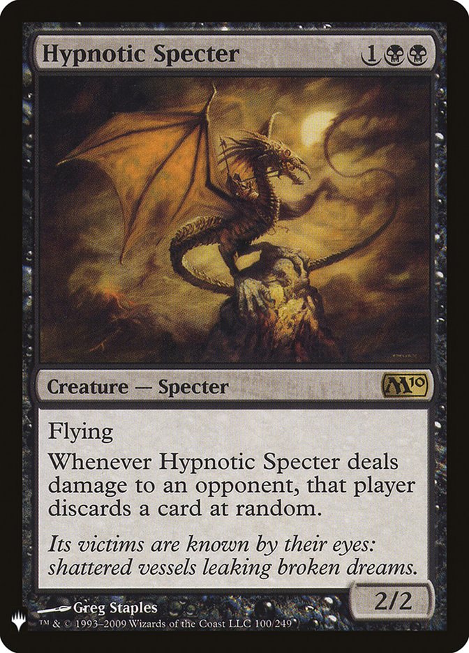 Hypnotic Specter [Mystery Booster] | Yard's Games Ltd