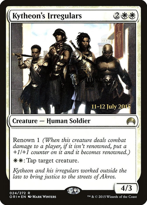Kytheon's Irregulars [PRE - 24]