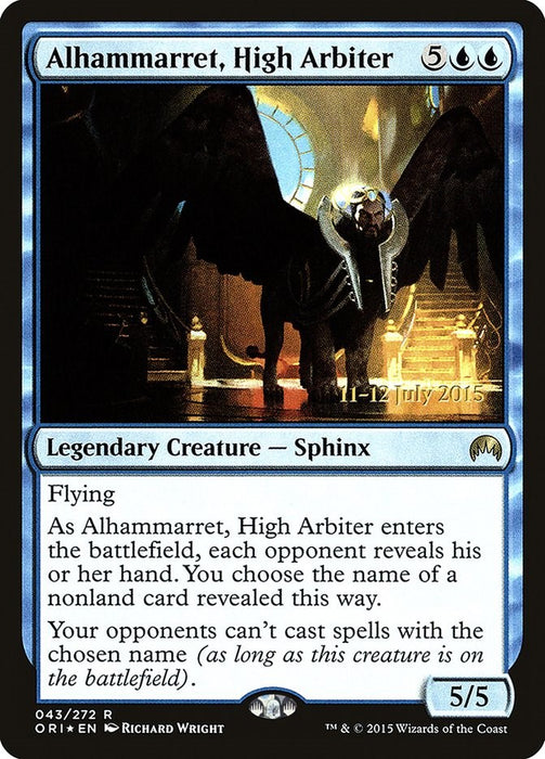 Alhammarret, High Arbiter [PRE - 43]