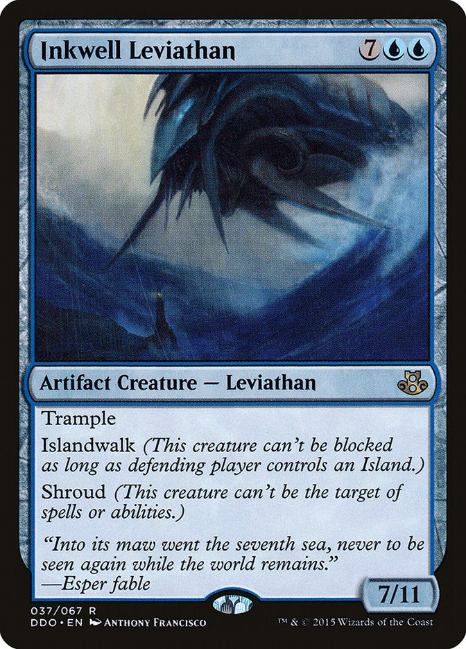 Inkwell Leviathan [Duel Decks: Elspeth vs. Kiora] | Yard's Games Ltd