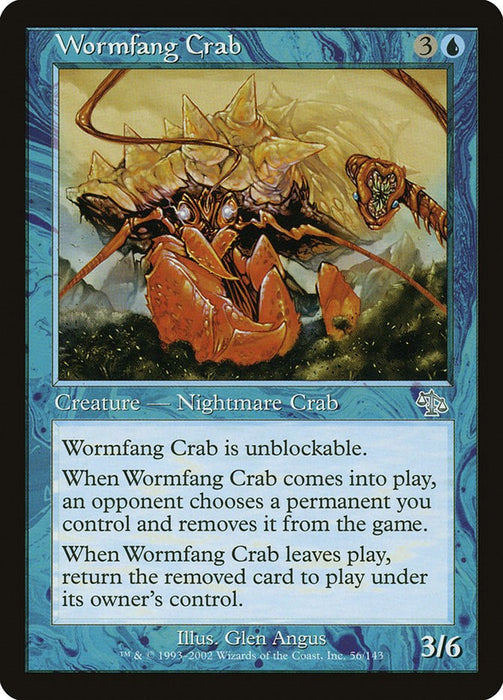 Wormfang Crab [JUD - 56]