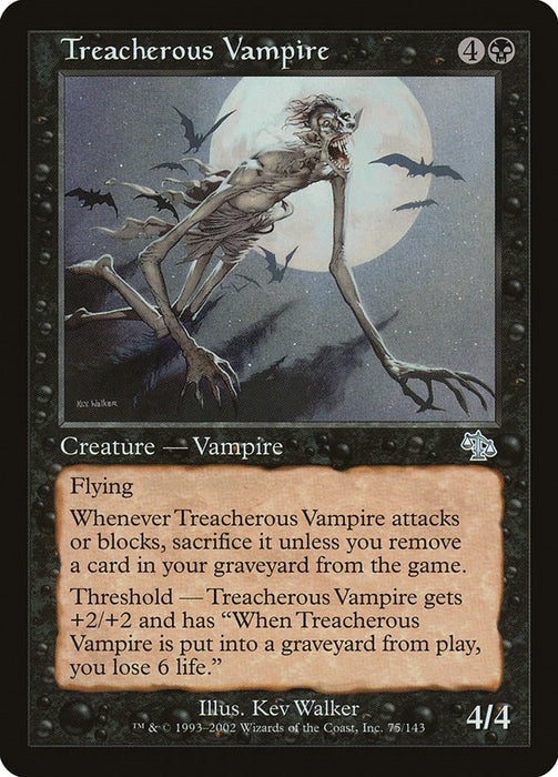 Treacherous Vampire [JUD - 75]