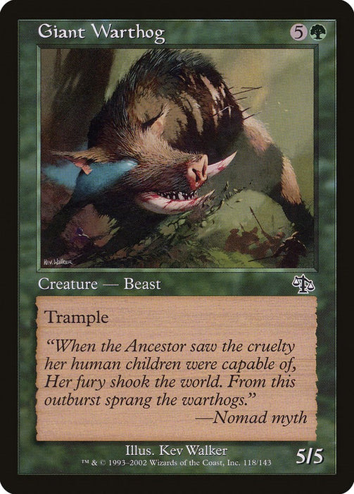 Giant Warthog [JUD - 118]