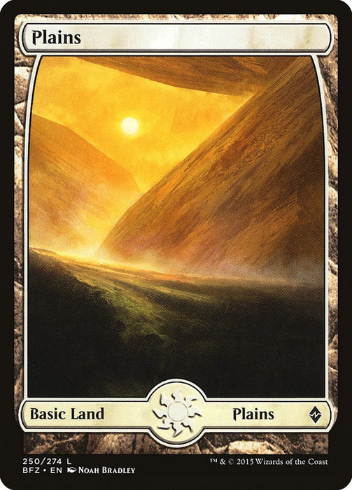 Plains (250) - Full Art [BFZ - 250]