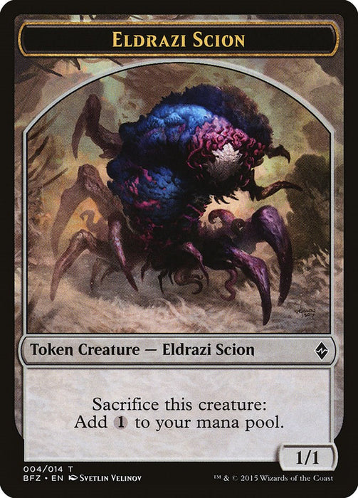 Eldrazi Scion Token (004) [BFZ - 4]