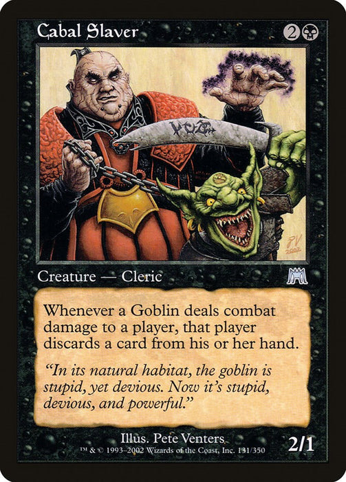 Cabal Slaver [ONS - 131]