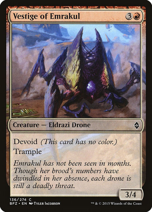 Vestige of Emrakul [BFZ - 136]