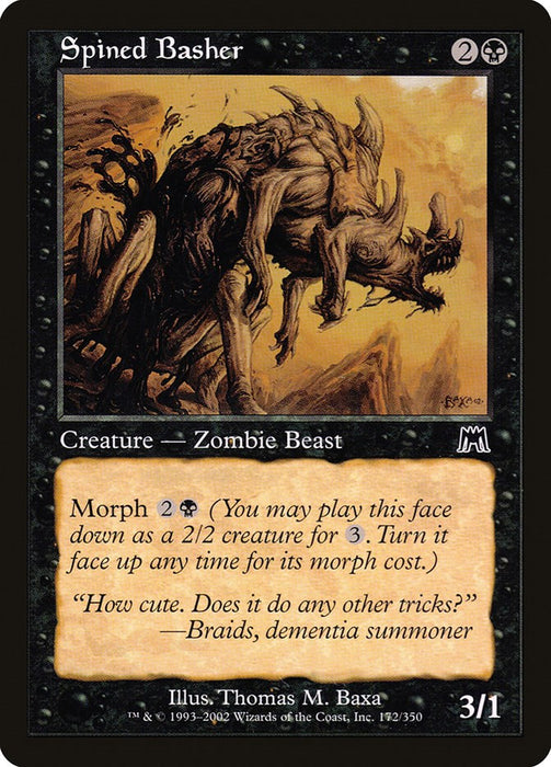Spined Basher [ONS - 172]