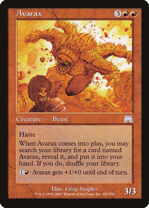 Avarax [ONS - 187]