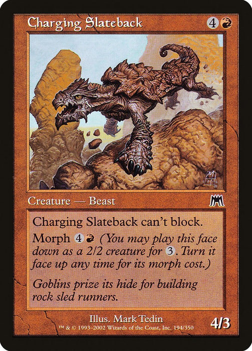 Charging Slateback [ONS - 194]
