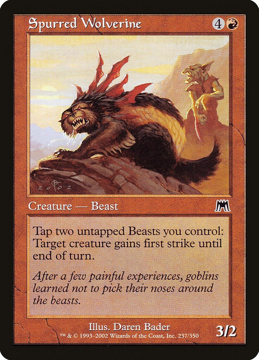Spurred Wolverine [ONS - 237]