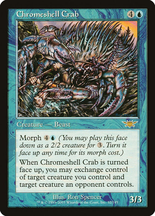 Chromeshell Crab [LGN - 32]