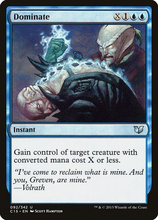 Dominate [C15 - 92]