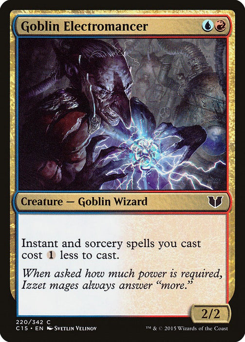 Goblin Electromancer [C15 - 220]