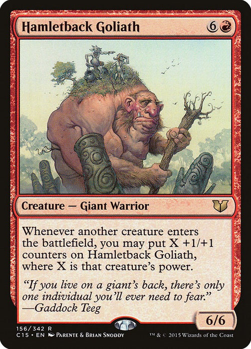Hamletback Goliath [C15 - 156]