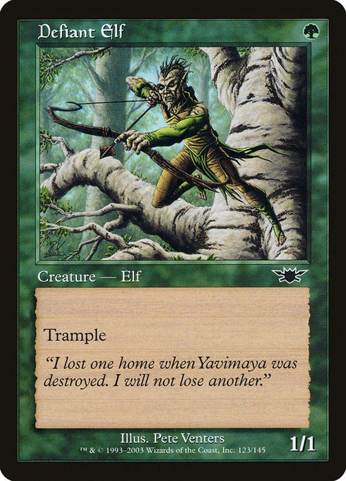 Defiant Elf [LGN - 123]