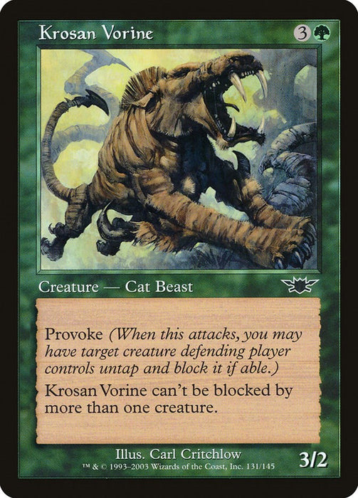 Krosan Vorine [LGN - 131]