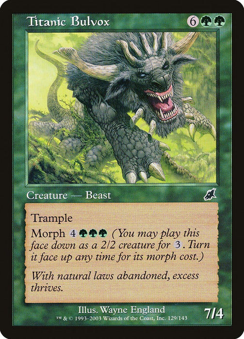 Titanic Bulvox [SCG - 129]