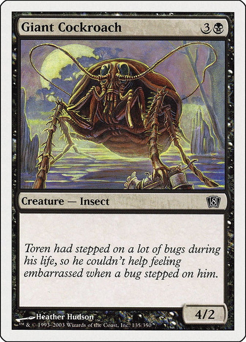 Giant Cockroach [8ED - 135]