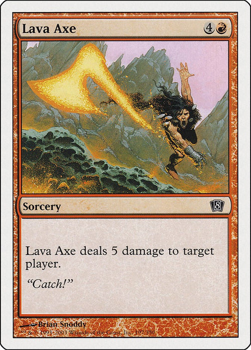 Lava Axe [8ED - 197]