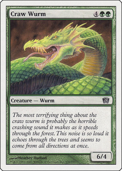Craw Wurm [8ED - 239]