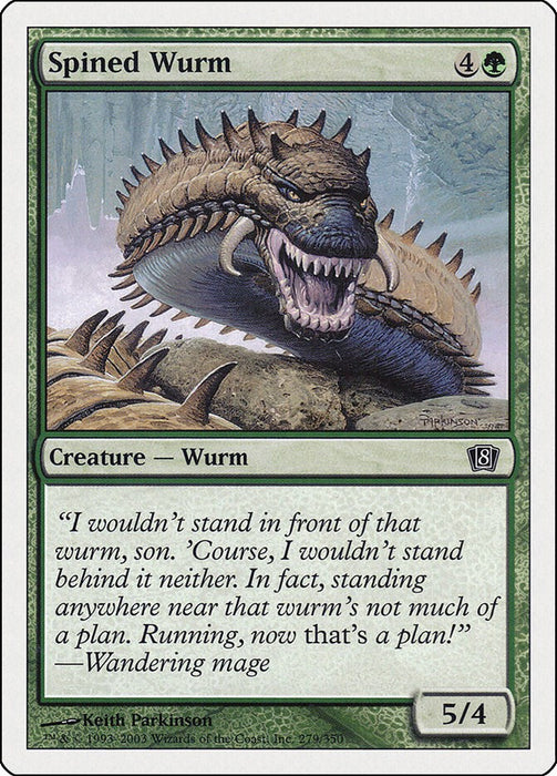 Spined Wurm [8ED - 279]