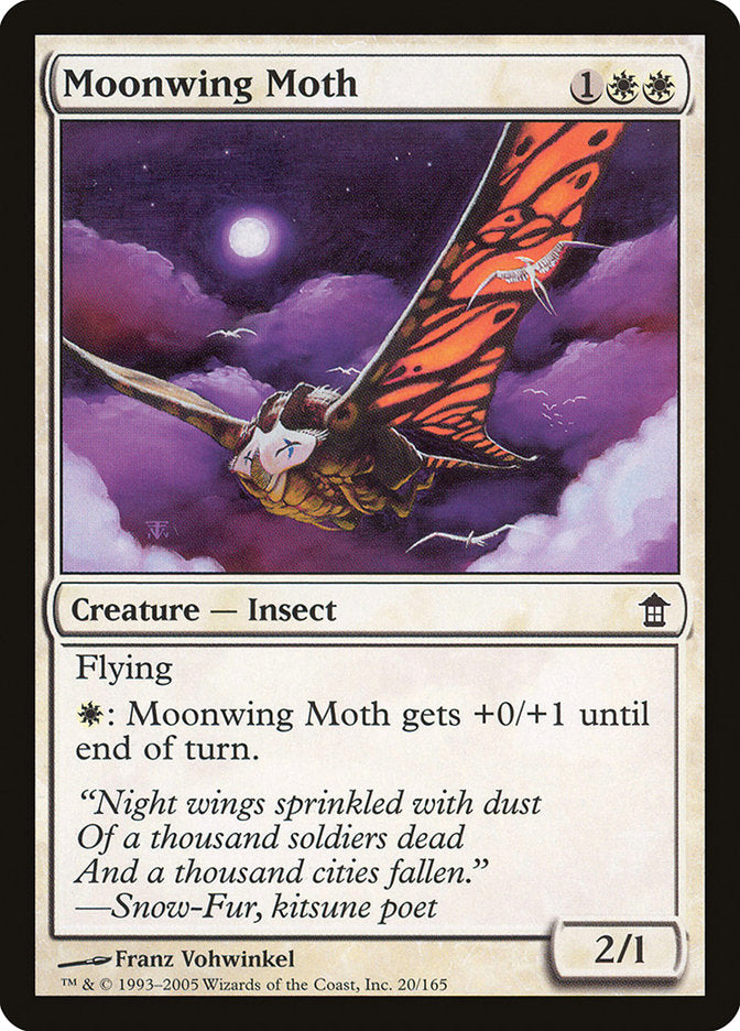 Moonwing Moth [Saviors of Kamigawa] | Yard's Games Ltd