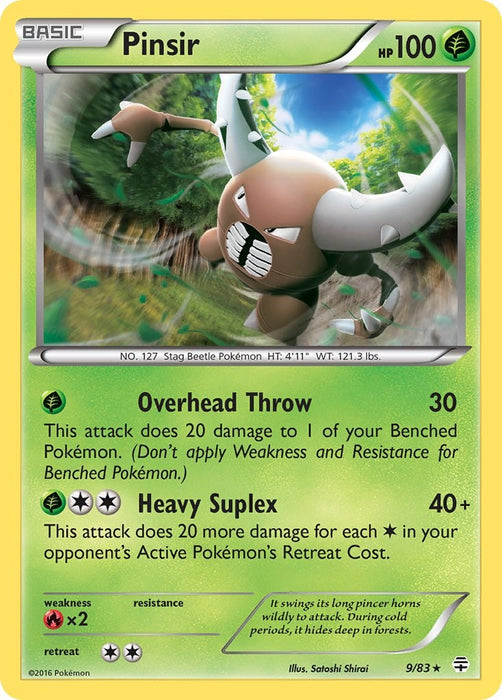 Pinsir [GEN - 9/83]