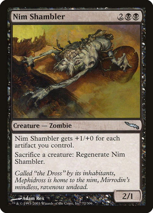 Nim Shambler [MRD - 72]