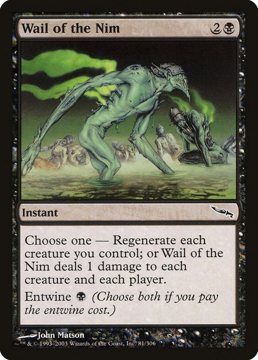 Wail of the Nim [MRD - 81]